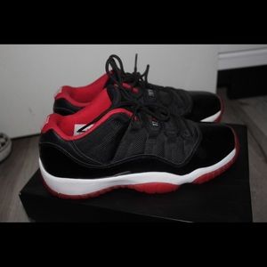 Jordan 11 Bred low tops